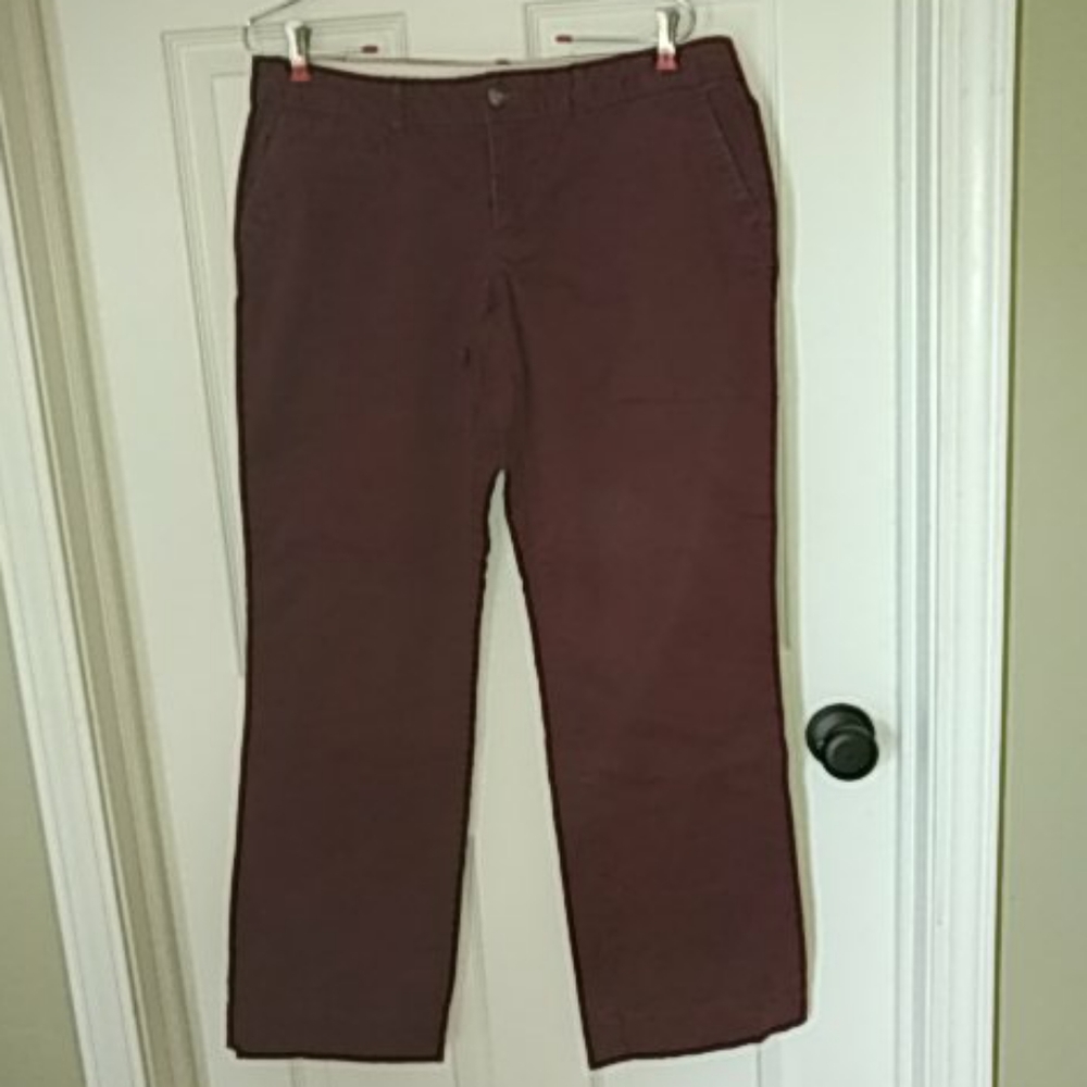 OLD NAVY Low Rise Cotton Stretch Cropped Pants 10